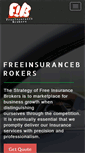 Mobile Screenshot of freeinsurancebrokers.net